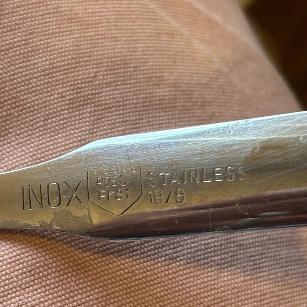Vintage INOX Stainless Steel Cake Server‎